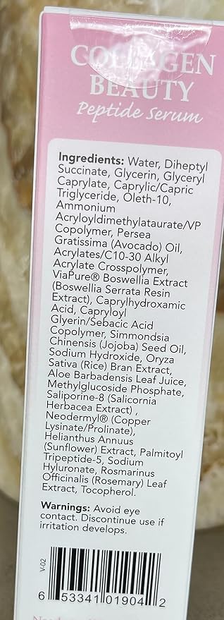 Suzy Cohen, Collagen Beauty Peptide Serum, Collagen Boosting, Instant Plumping Skin Elasticity, Firmness 30 ml