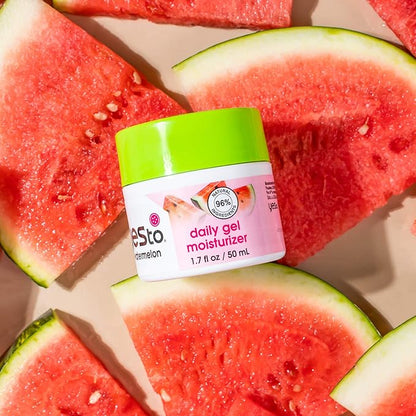 Yes To Watermelon Daily Gel Moisturizer, Skin Texture Improvement & Refreshing, Antioxidants, Sodium Hyaluronate, 1.7 Fl Oz