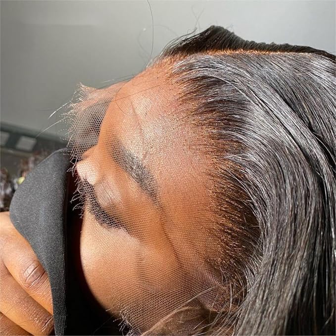 IDN BEAUTY SKINLIKE REAL HD 13x6 Lace Frontal Straight 22 Inch Bleached Single Knots Ultra-thin Frontal HD Lace Closure Virgin Human Hair 0.1 mm Pre Plucked Hairline