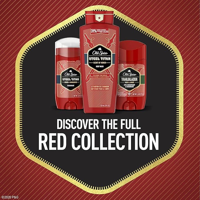 Old Spice Sweat Defense Antiperspirant Deodorant for Men, 24/7 Sweat & Odor Protection, Lasting Freshness, Clear Gel, Swagger Scent, 3.8 oz (Pack of 12)