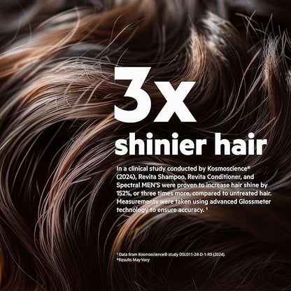 DS Labs Revita Shampoo – High-Performance Hair Density Shampoo, Volumizing & Thickening, Fuller, Healthier-Looking Hair, Sulfate & Silicone Free, For Men & Women, 925mL, Packaging May Vary