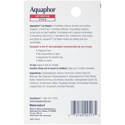 Aquaphor Lip Repair Stick - Soothes