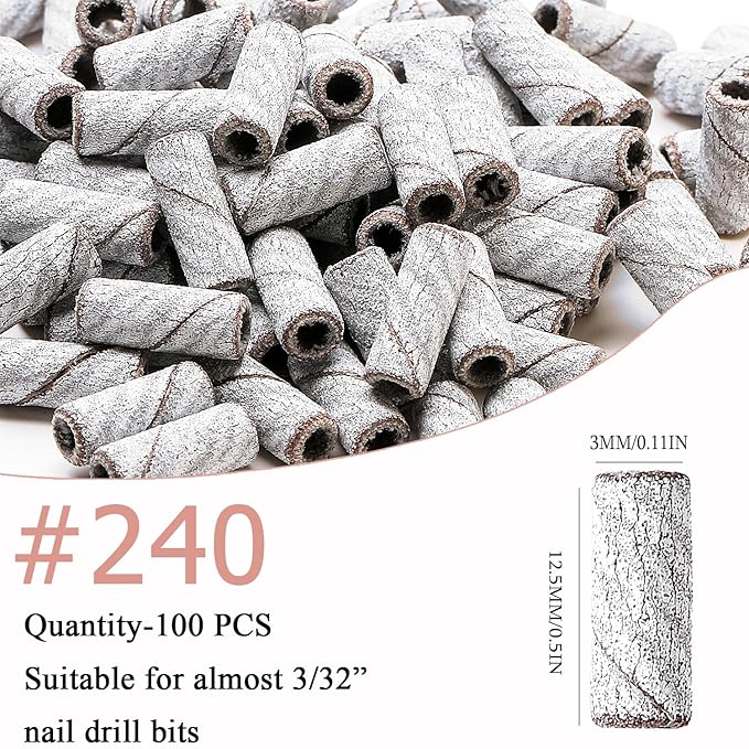 100pcs Nail Drill Bits Small