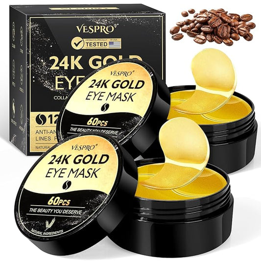 120 pcs 24k gold under