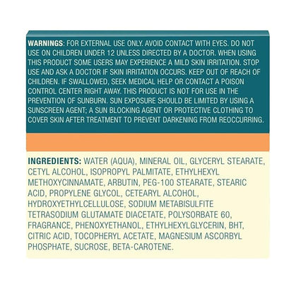 Porcelana Daytime Hydration Skin Lightening Cream For Face & Body [New Formula] - Fades Dark Spots & Evens Skin Tone - Moisturizer for Age Spots, Sun Spots, Acne Scars, Melasma & Discoloration(2 Pack)