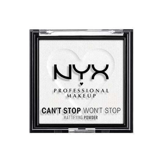 NYX PROFESSIONAL MAKEUP Can't Stop Won't Stop Mattifying Pressed Powder - Bright Translucent