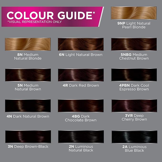 John Frieda Precision Foam Colour, Dark Cool Espresso Brown, Full-Coverage Hair Color Kit, Anti-Fade Gray Coverage, Deep Color Saturation Hair Dye, 1 Application