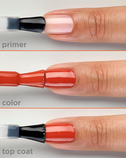 Sally Hansen Miracle Gel, Rhapsody Red, Long Lasting, Gel-Like Formula, No UV Lamp Needed, Opaque, Shiny Red Nail Polish