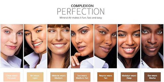 Mineral Air Four-in-One Foundation for Mineral Air Mist - Deep 10 ml