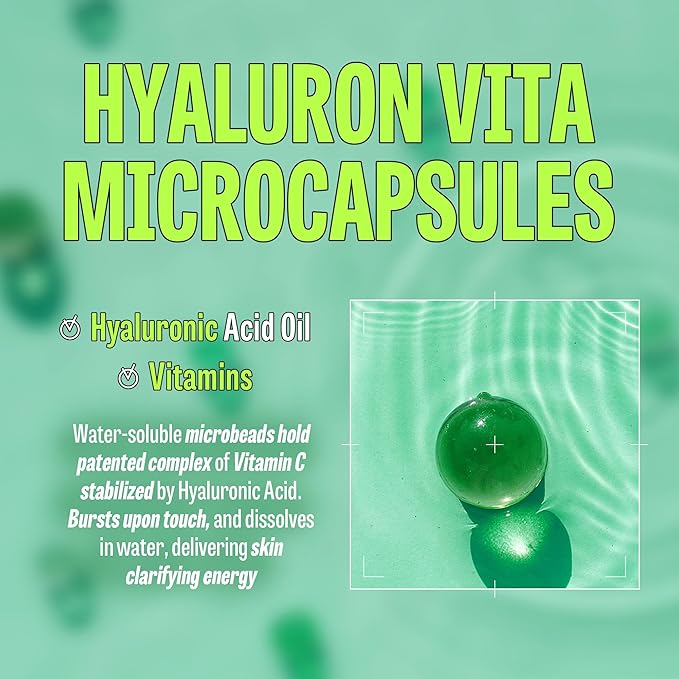 [K-Beauty] Hyaluron Vita Oil to Foam - All-in-One Korean Face Wash Oil Based Foaming Facial Cleanser - Pore Minimizing & Blackhead Remover - Makeup Deep Cleansing Oil for Dry Skin (3.88 fl oz)