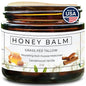 Tallow and Honey Balm, Organic Body Butter, Grass-Fed Beef Tallow for Skin, Soothing All-Natural Moisturizer for Body and Face | Made in USA - 2 oz (Sandalwood Vanilla)