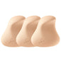 Complexion Pro Beauty Blender Sponge, Peach, 3 Piece Set - Ergonomic Makeup Sponge and Beauty Blender, Essential Make up and Blending, Multipurpose Makeup Kit Facial Sponge