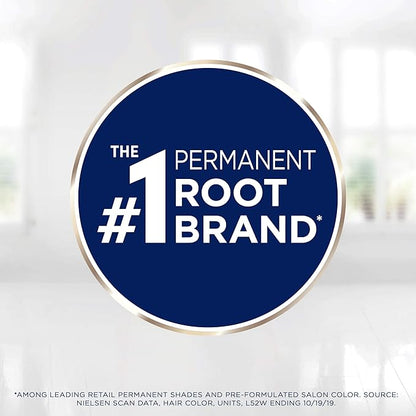 Clairol Root Touch-Up by Nice'n Easy Permanent Hair Dye, 4G Dark Golden Brown Hair Color, Pack of 4