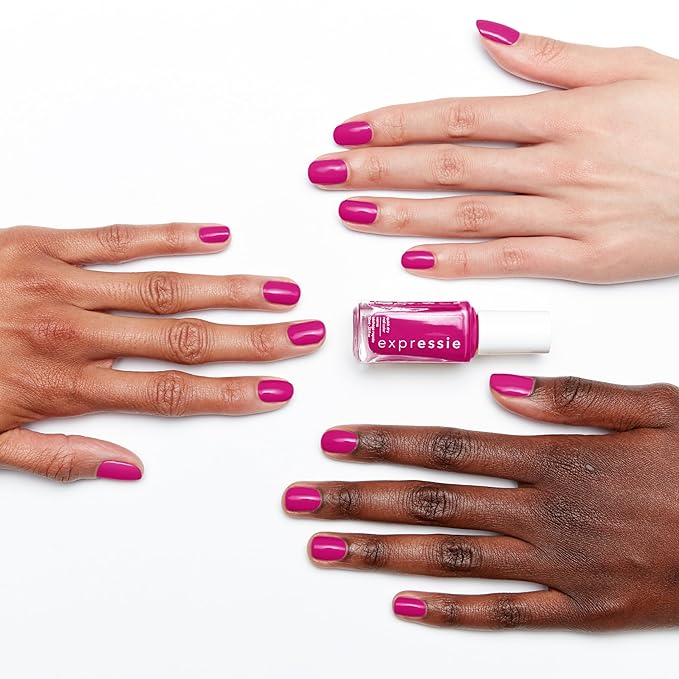 essie expressie quick dry nail polish, vegan, power vegan,