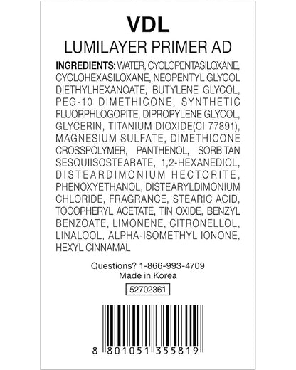 VDL Lumilayer Primer (Glowy Finish, 1.01fl oz) - 1.01fl oz