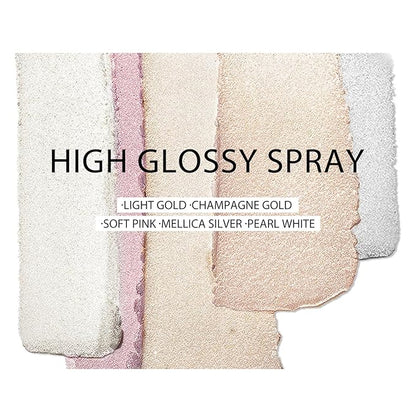 KYDA Highlighter Powder Spray, Glitter High Gloss Spray