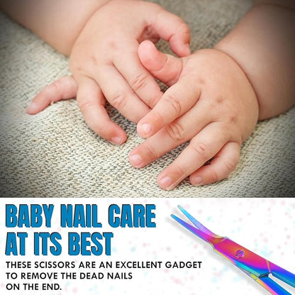 Nail scissors, toenail eyebrow mustache