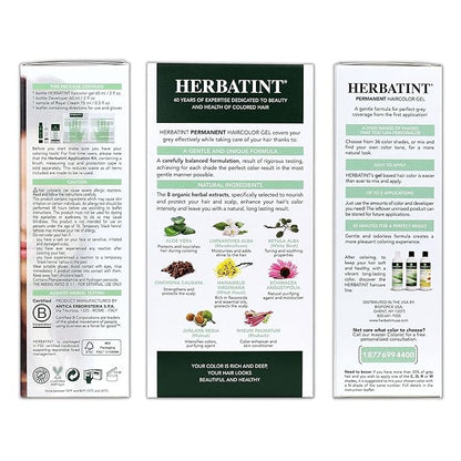 Herbatint Permanent Haircolor Gel, 4R