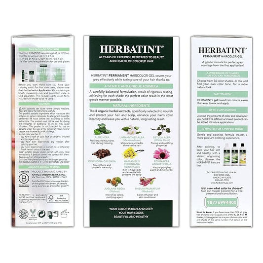 Herbatint Permanent Haircolor Gel, 4R