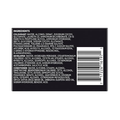 John Frieda Precision Foam Colour, Light Natural Brown 6N, Full-coverage Hair Color Kit, Anti-Fade Gray Coverage, Deep Color Saturation Hair Dye, Pack of 2