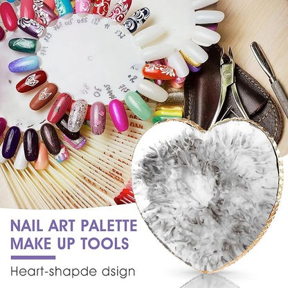 Sibba Resin Nail Art Palette Nail Mixing Palette