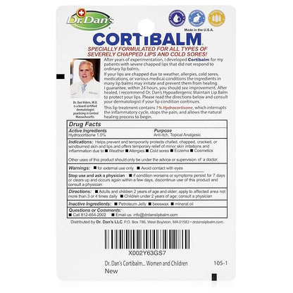 Dr. Dan's Cortibalm - 3 Pack