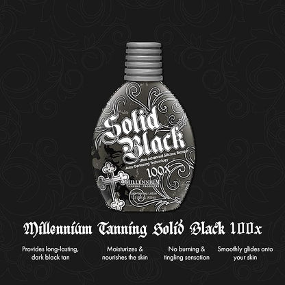 Dark Tanning Lotion, Black, 13.5 Fl Oz (Pack of 2)