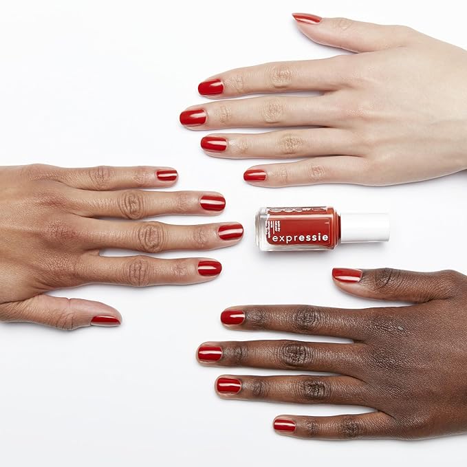 Essie expressie, Quick-Dry Nail Polish, 8-Free Vegan, Bright Vegan,