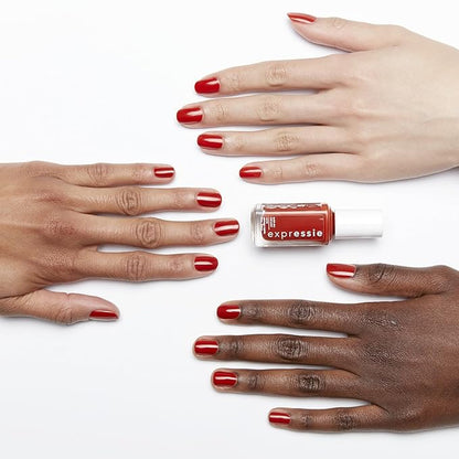 Essie expressie, Quick-Dry Nail Polish, 8-Free Vegan, Bright Vegan,