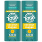 Tom's of Maine Coconut Mango Aluminum Free Natural Deodorant For Women & Men | Goes on Clear | Odor & Wetness Protection | Naturally Derived and Moisture-Locking Ingredients | 3.25 oz (2 Pack)
