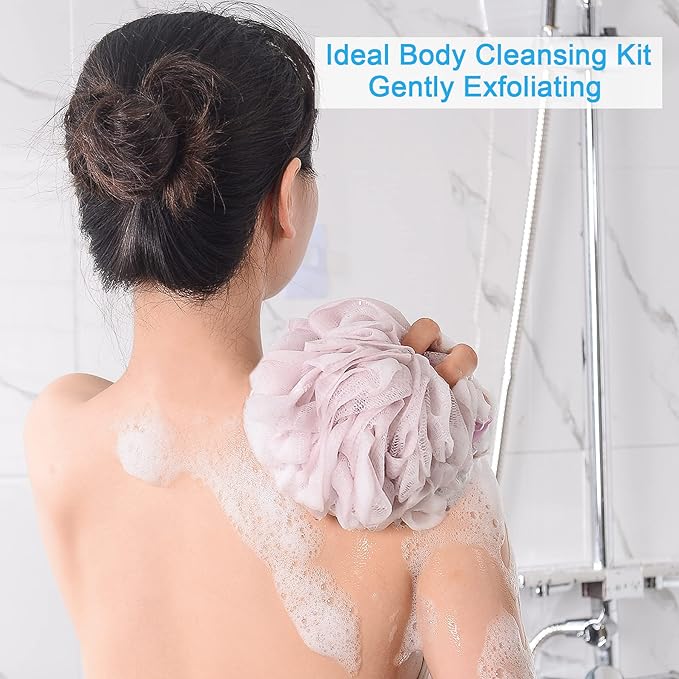 Amazerbath loofah sponge 75g/piece, exfoliating