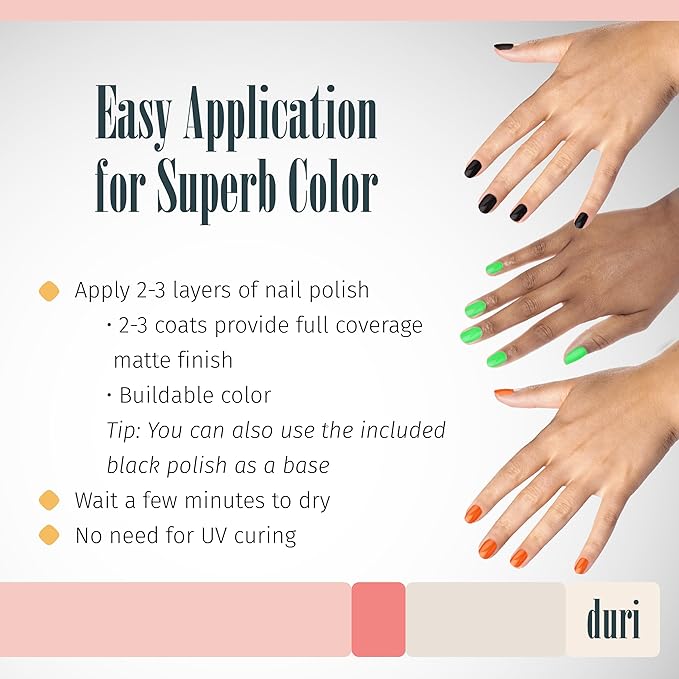 duri Trio Neon Nail Polish