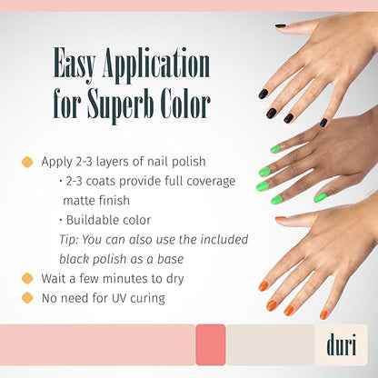 duri Trio Neon Nail Polish