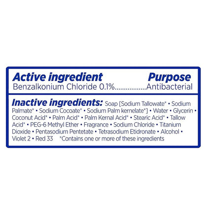 Dial Antibacterial Bar Soap, Mountain Fresh, 32 Bars, 8 Count (Pack of 4)