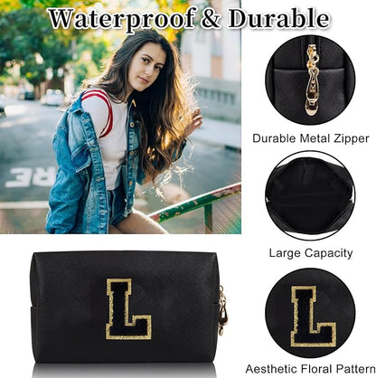 Personalized initial letter patch makeup