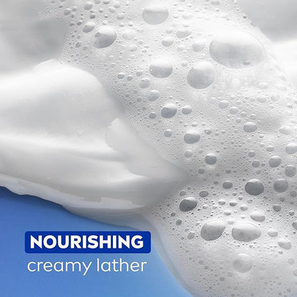 NIVEA Nourishing Botanical Blossom Body Wash with Nourishing Serum, Moisturizing Body Wash for Women, Enriched with Provitamin B5 and Vitamin E, 30 Fl Oz Bottle