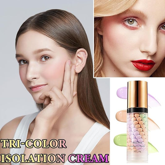 Color Correcting Facial Serum,Isolation Cream,Pore Primer,Invisible Pore,Skin Tone Primer Base