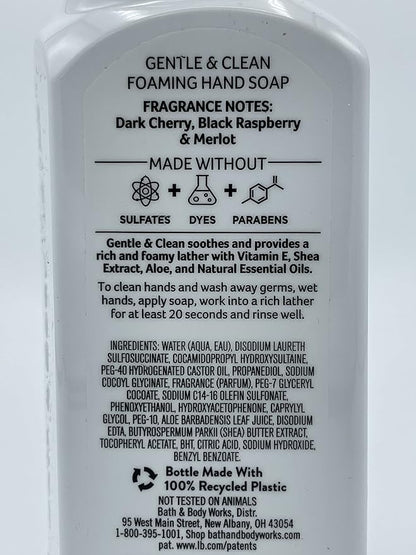 Bath and Body Works Kitchen Favorites Gentle & Clean Foaming Hand Soap, 8.75 fl. oz. (Variety, 5-Pack)