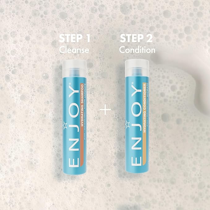 Enjoy Sulfate-free Hydrating Duo (Shampoo and Conditioner) - 10 Oz (packaging may vary)