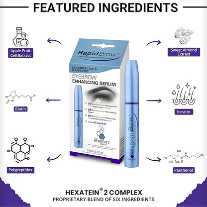 Eyebrow Enhancing Serum, 3ml /0.1 Fluid Ounce clear