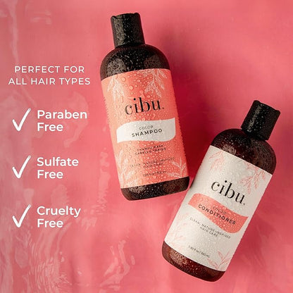 Cibu Color Conditioner 30017 For Dry, Color-Treated Hair - Gently Hydrates And Strengthens - Conditions Revitalizes Hair Scalp - Fresh Scent - 11.83oz