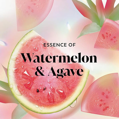 Olay Body Wash for Women, Fresh Radiance, Refreshing & Renewing, Made with Plant Based Cleansers, B3 Botanical Complex, For All Skin Types, Watermelon & Agave Scent, 22 fl oz (Pack of 4)