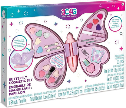 Make It Real Butterfly Cosmetic Set