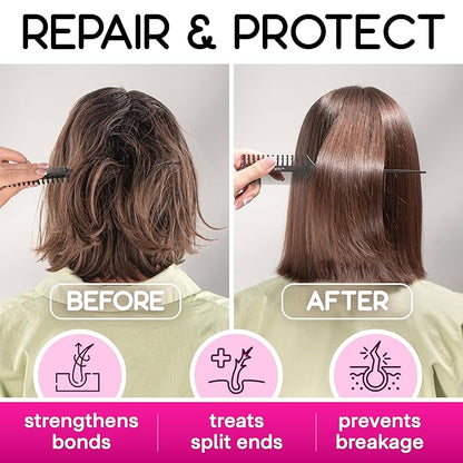 Hair Repair Mask for Dry Damaged Hair Keratin Treatment Protein Argan Oil Deep Conditioning for Color Treated Hair Bleached Frizzy Split Ends Magic