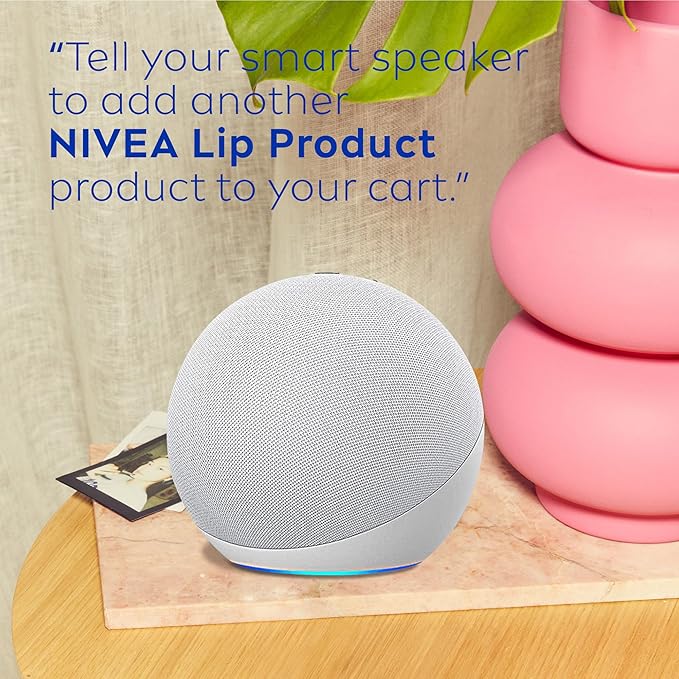 NIVEA Dewy Lip Balm with Hyaluronic Acid, Leaves Visibly Less Noticeable Lip Lines and No Waxy Feel, 0.18 Oz, Pack of 4