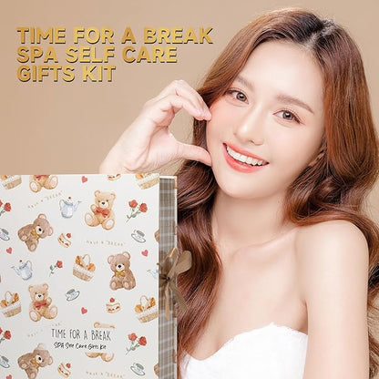 Holiday Beauty Advent Calendar Birthday Gifts for Women Self Care Gifts Get Well Soon Gifts, Bath and Body Gift Basket 15 Days of Countdown Calendar Gifts Skincare Sets for Teen Spa Gift Set