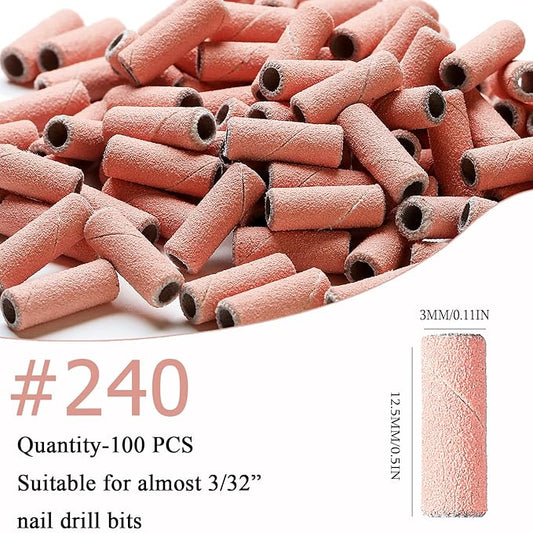 100pcs Nail Drill Bits Small