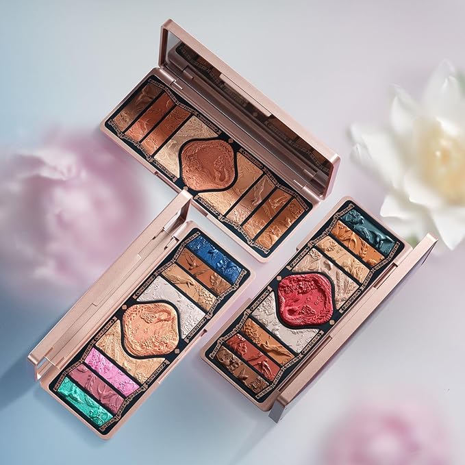FLORASIS Floral Engraving Phoenix Makeup Palette Makeup Long