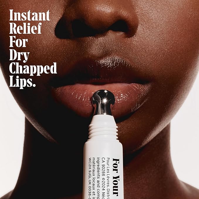 Nécessaire The Lip Balm | Hydrating Lip Balm for Women and Men, Clear, Mint, Multi-Ceramide, Treatment Balm | Instant Relief for Dry, Chapped Lips | Cooling Hypoallergenic Tip | Non-Sticky (0.5 fl oz)