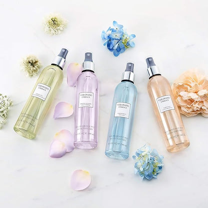 Vera Wang Embrace Body Mist Spray for Women, Green Tea & Pear Blossom, 8 Fluid Oz with Periwinkle and Iris Scent, 8 Ounce Body Mist Spray Passionate